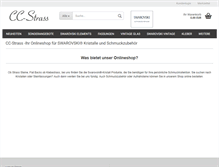 Tablet Screenshot of cc-strass.de